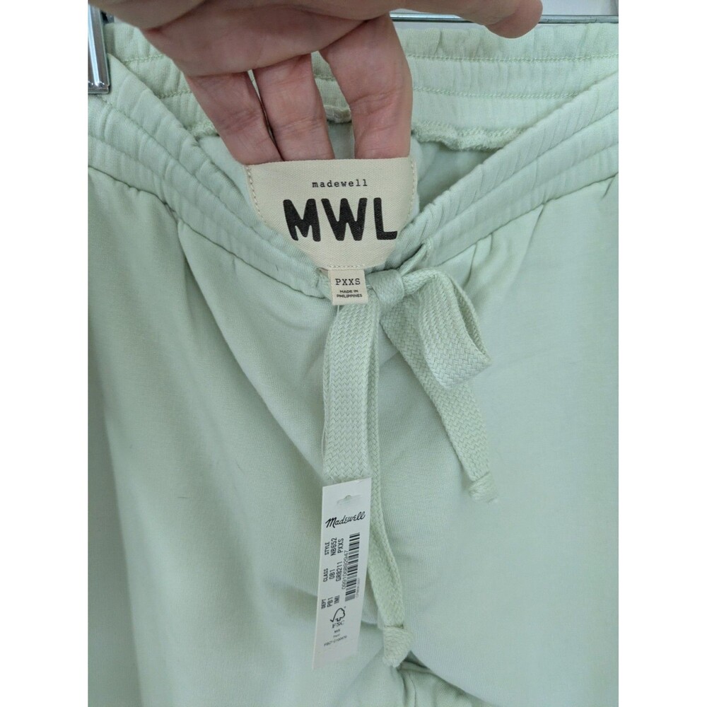 Madewell WMNs PXXS Mint Green Soft Superbrushed Easygoing Lounge Sweatpants Cozy